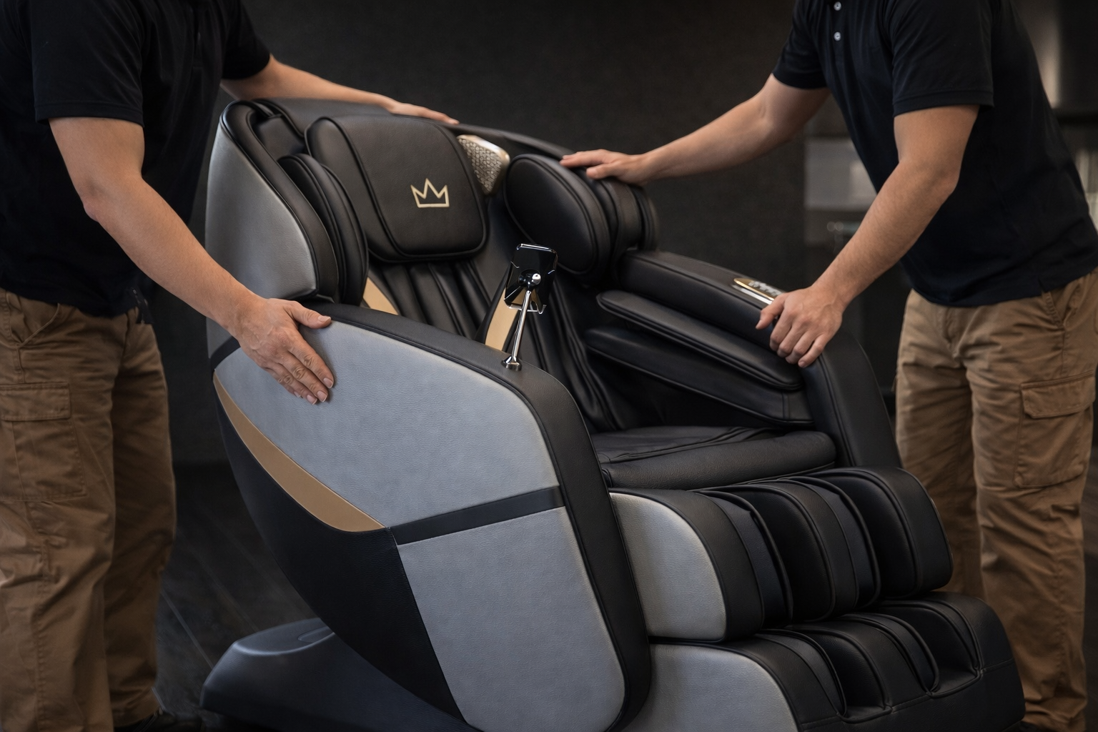 CROWN Chair Co seating and brand presentation